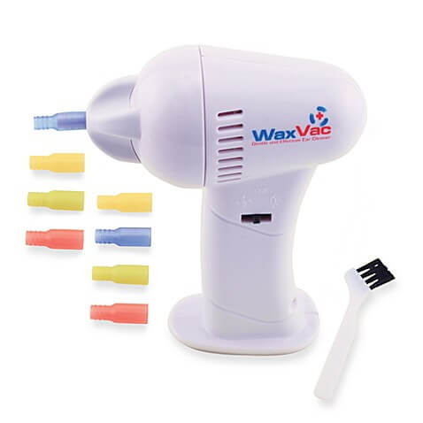 Waxvac ear cleaner