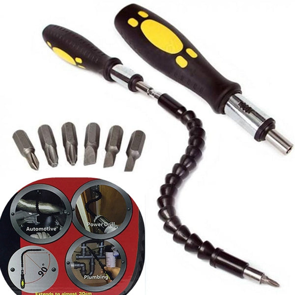 Flexible Snake Bit Drill Bit Extender